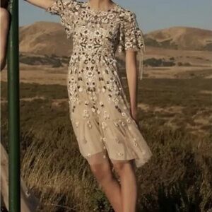 EUC Needle & Thread Bobbi Dress